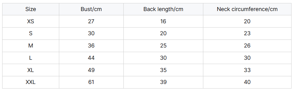 ძაღლის/კატის ზოლიანი პერანგი