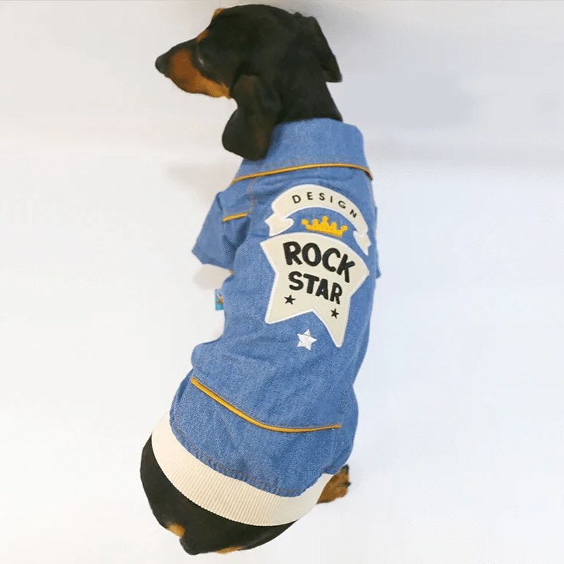 ჯინსის ჟილეტი  Rock Star