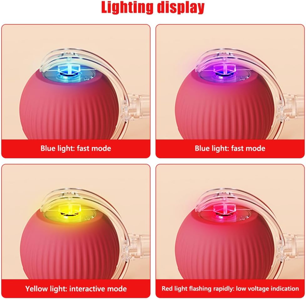 სათამაშო ბურთი თოკით