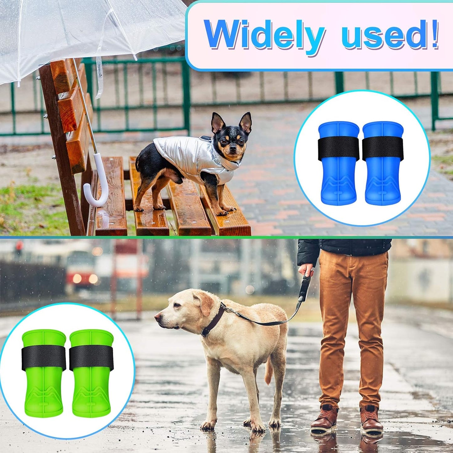 ძაღლის/კატის საწვიმარი ფეხსაცმელი