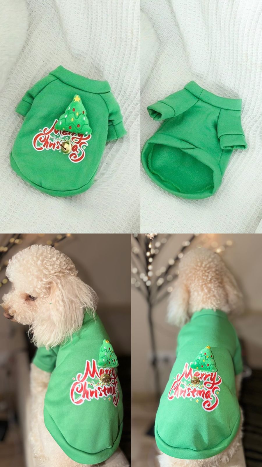 ძაღლის/კატის საახალწლო ჰუდი