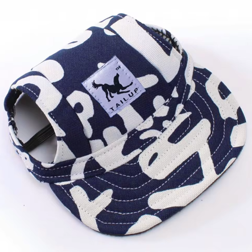 ძაღლის ფერადი კეპი