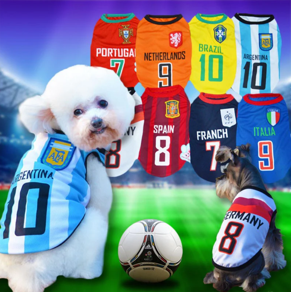 ძაღლის Football მაისური