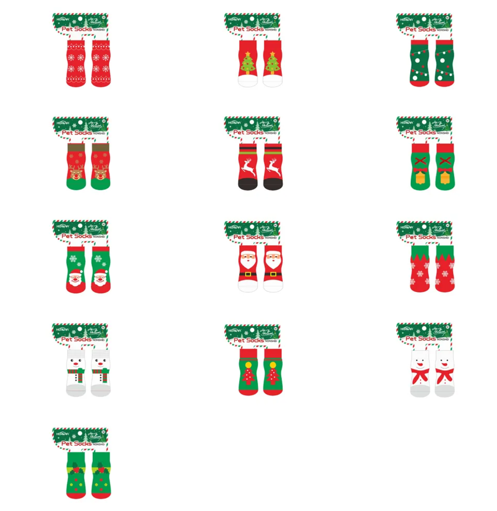 ძაღლის საახალწლო წინდა