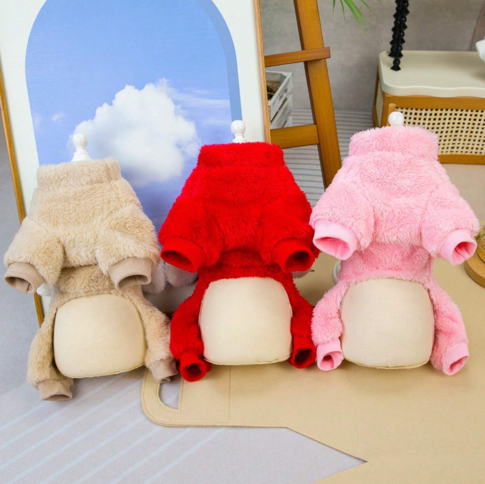 თბილი კომბინიზონი ყურებით