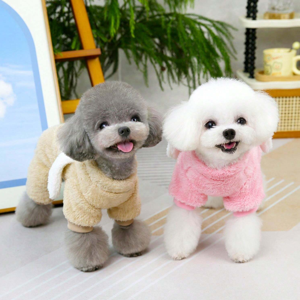 თბილი კომბინიზონი ყურებით