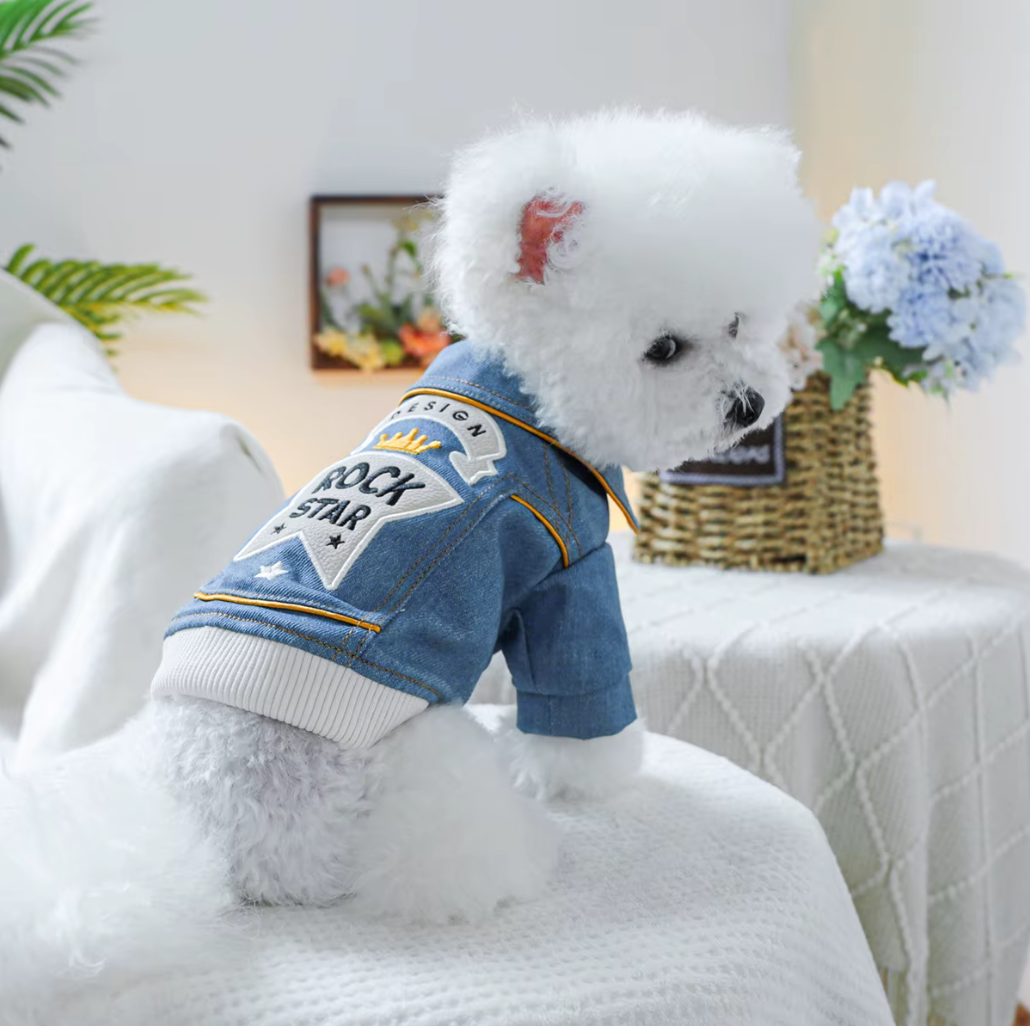 ჯინსის ჟილეტი  Rock Star