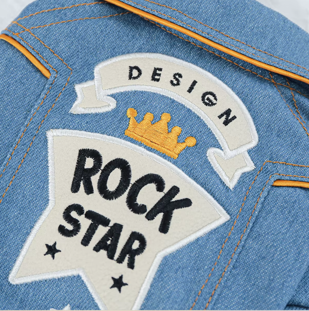 ჯინსის ჟილეტი  Rock Star