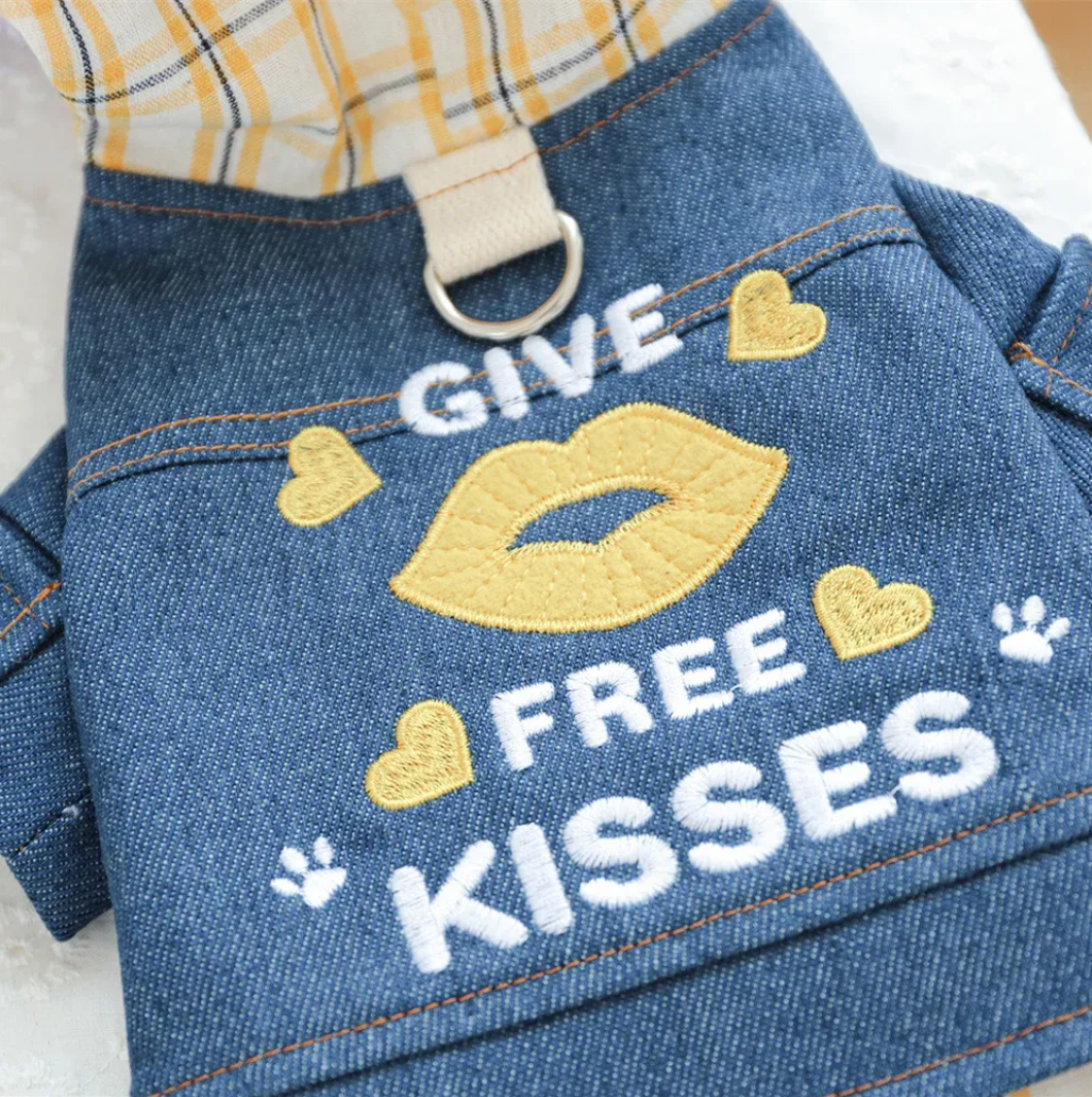 ჯინსის ჟილეტი Free Kisses