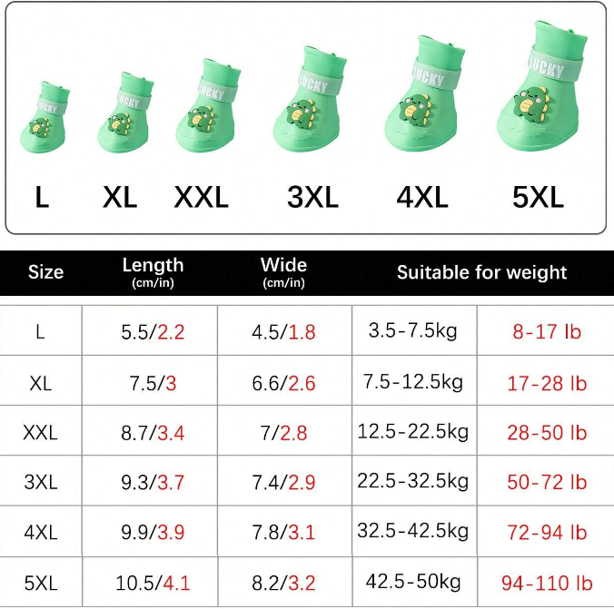 საწვიმარი ფეხსაცმელი