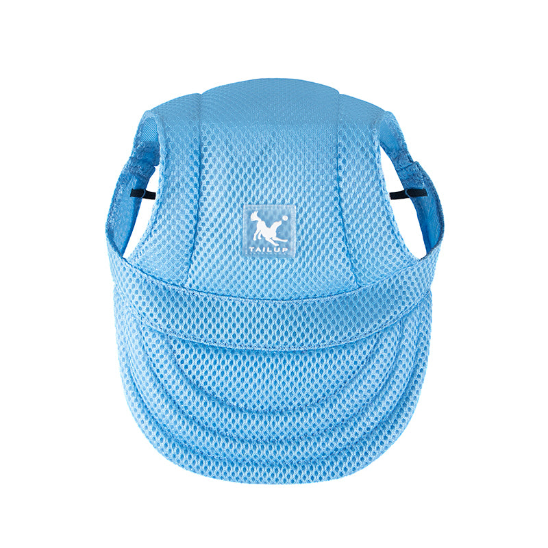 ძაღლის ფერადი კეპი